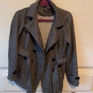 gray dress jacket